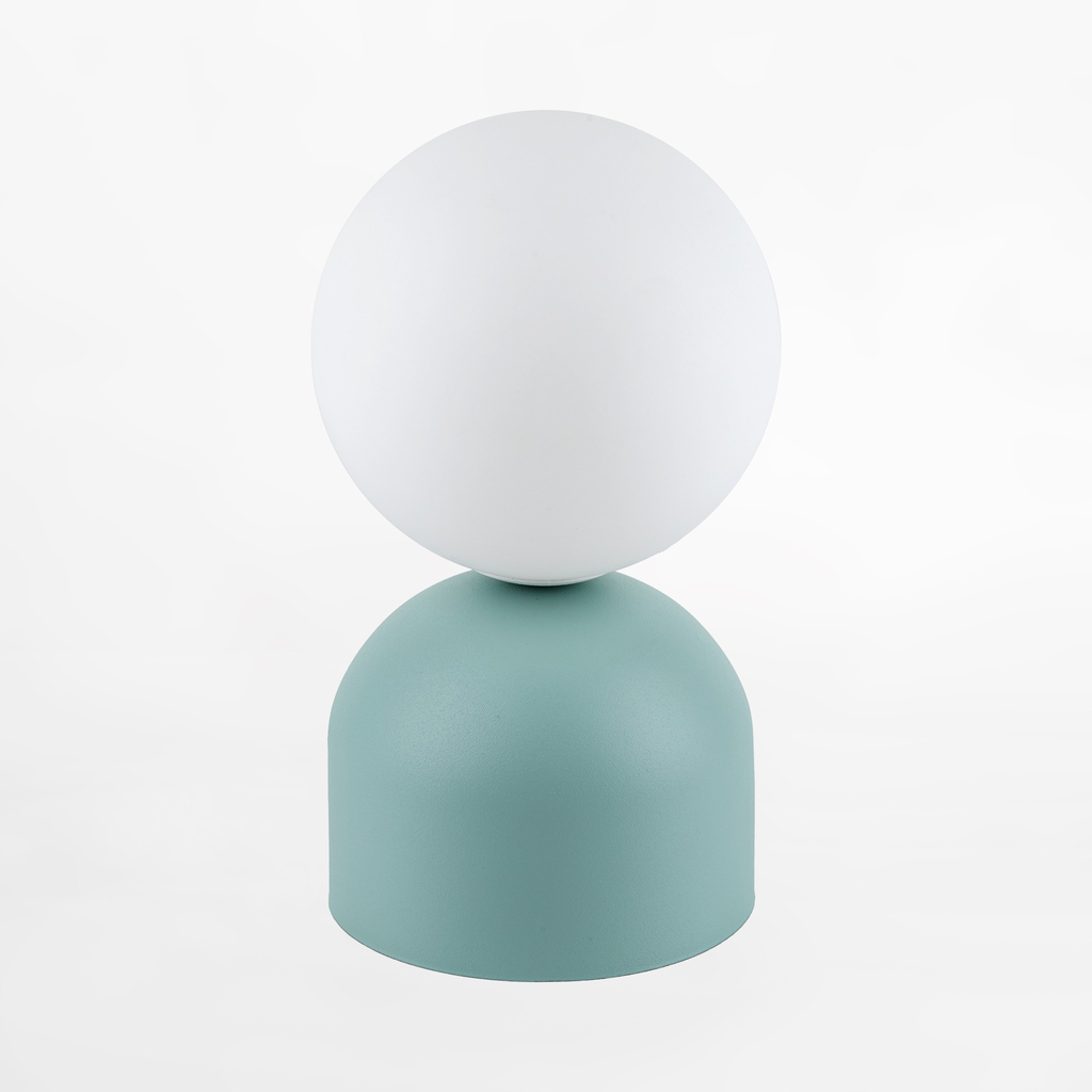 Stolní lampa podstavec v mátově zelené barvě MIKI