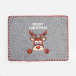 Podložka na stůl MERRY CHRISTMAS 40x30 cm šedá