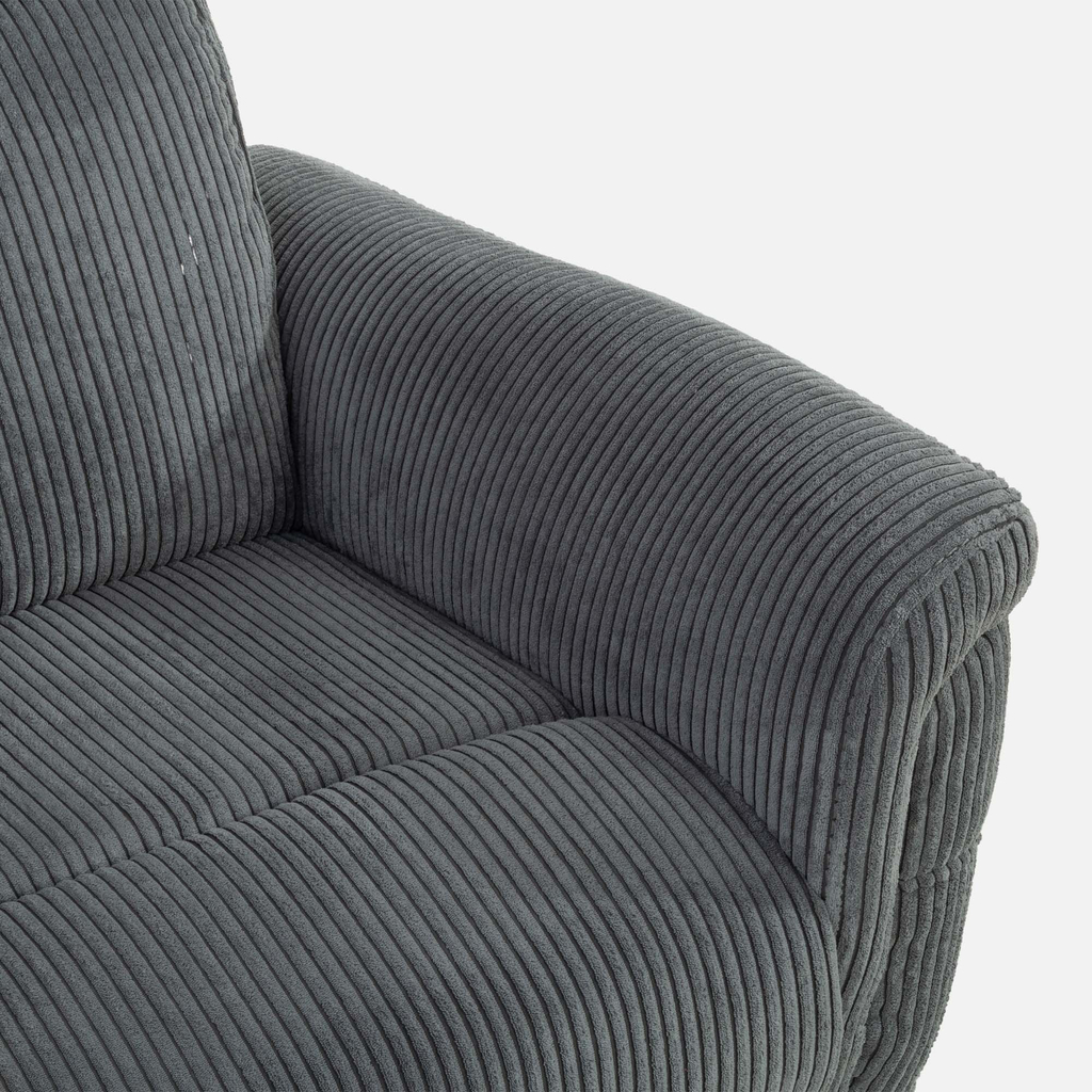 Manšestrové křeslo s relaxační funkcí ZALI
