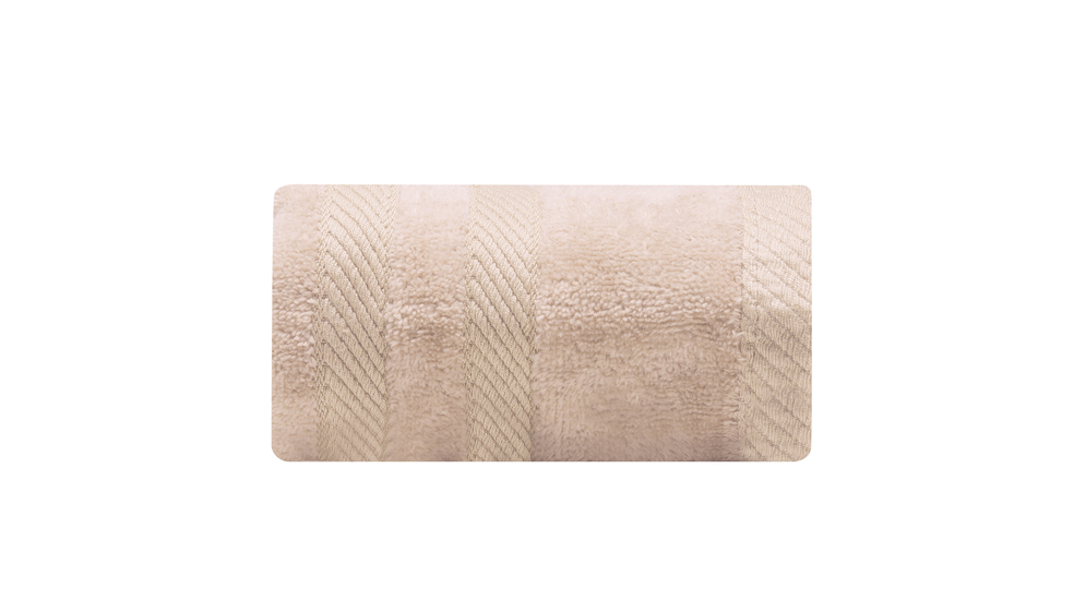 Bavlněný ručník béžový CAROLINE 30x50 cm