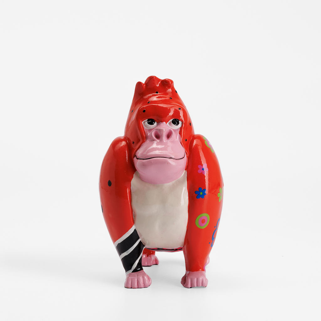 Dekorativní patchworková figurka GORILA