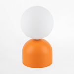 Stolní lampa podstavec v oranžové barvě MIKI