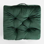 Podsedák EMERALD 50x50x8 cm tmavě zelený