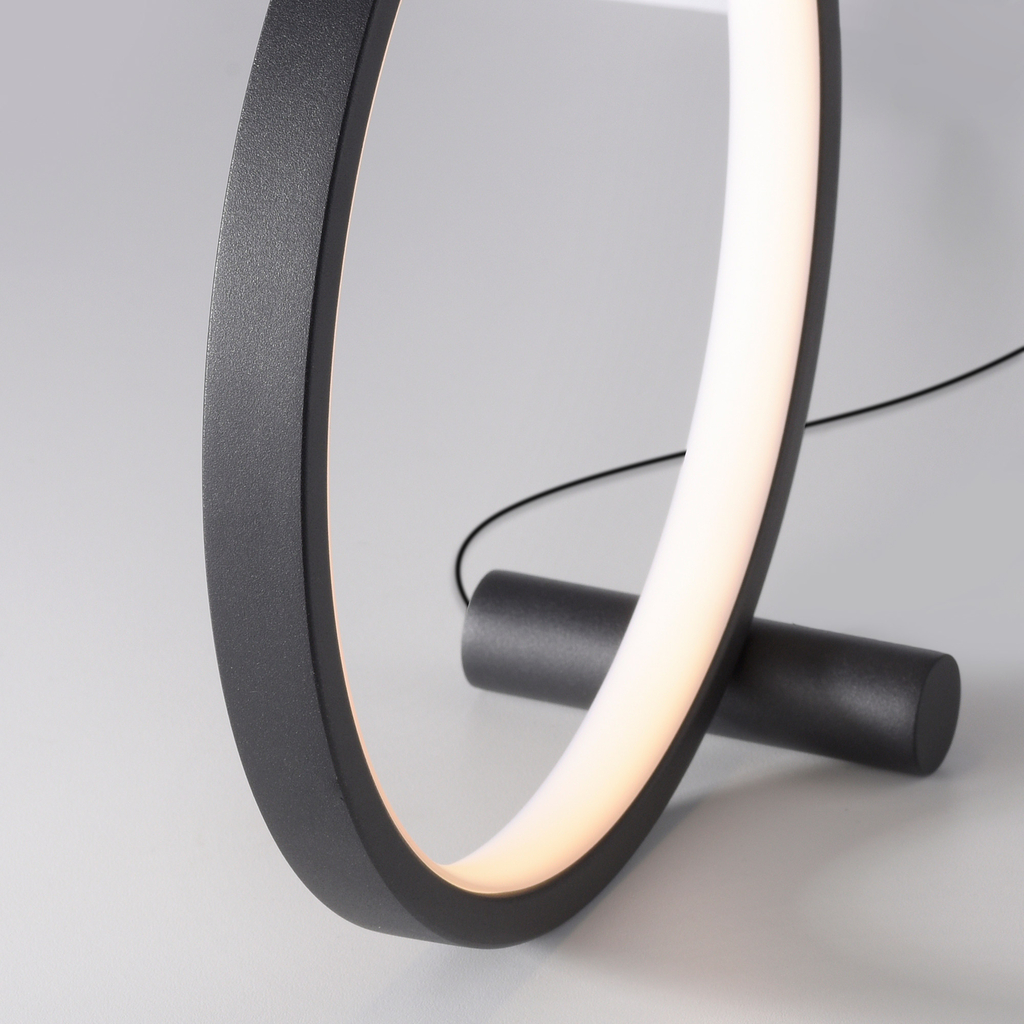 Černá stolní LED lampa MINI RITUS