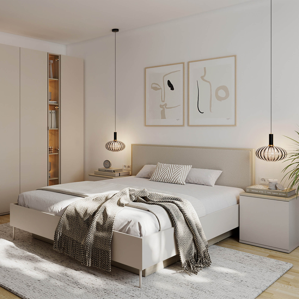 Noční stolek 1-dveřový CHARLIE