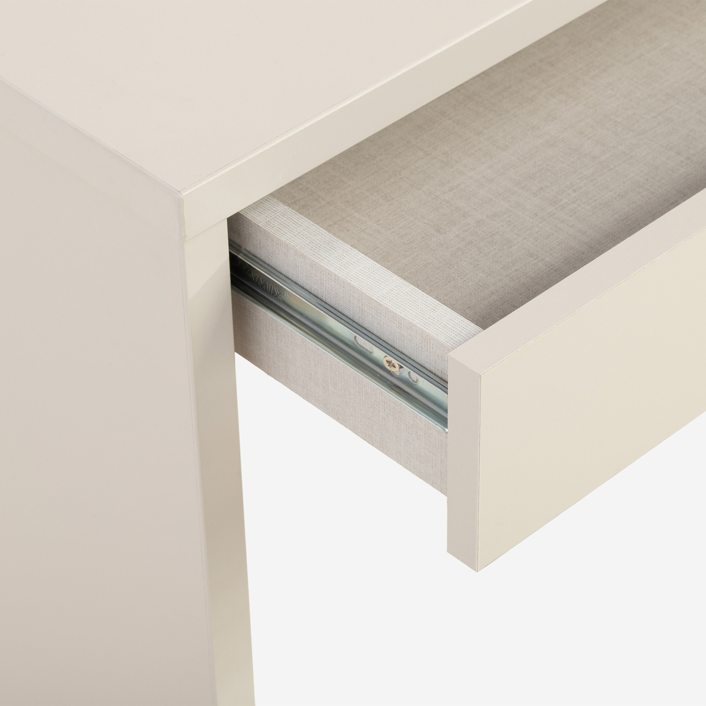 Psací stůl se zásuvkami písková barva MILLES