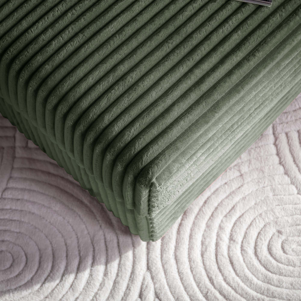 Křeslo loveseat zelené NOEMI