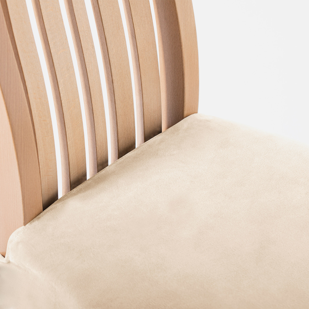 Potah na židli světle béžový SENTO 40x40