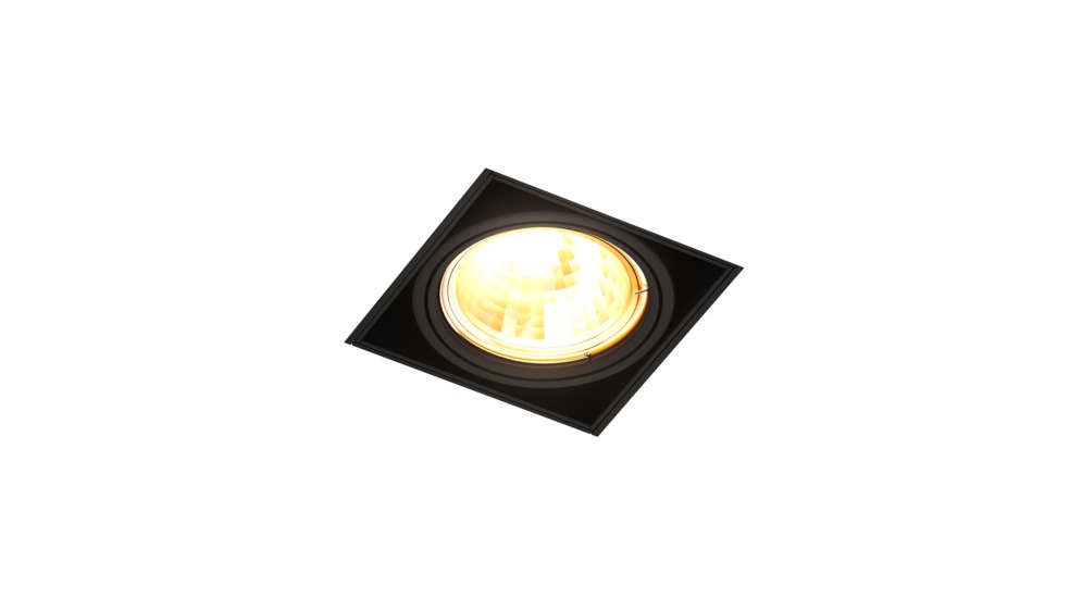 Bodové svítidlo černé ONEON DL 50-1
