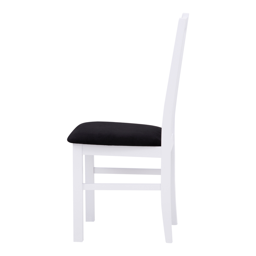 Bílá dřevěná židle ONTIKA I