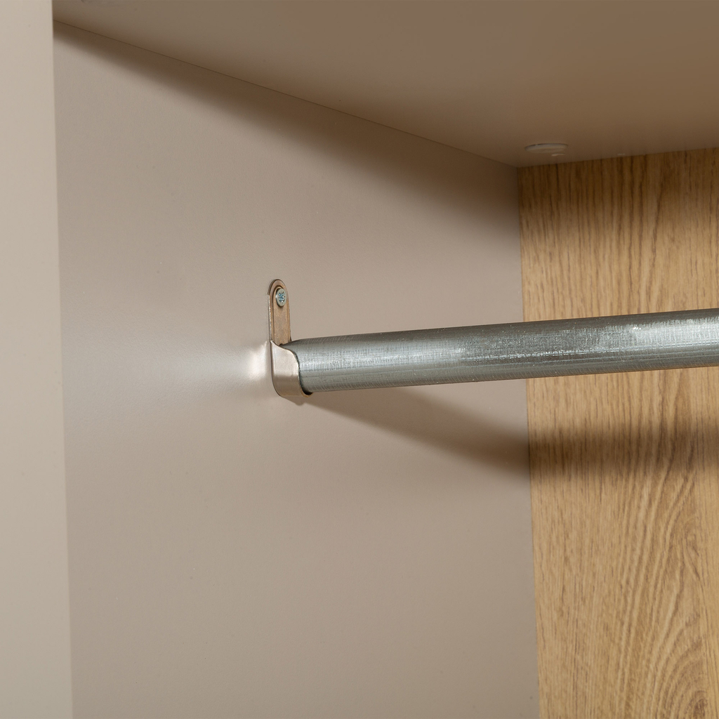 Kašmírová dvoudveřová šatní skříň se zásuvkou VERONA