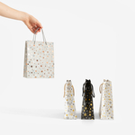 Vánoční dárková taška hvězdičky S MIX