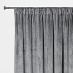 Šedý závěs do obývacího pokoje GOMERA 135x245 cm