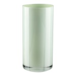 Světle zelená váza CYLINDER 25 cm