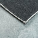 Šedý huňatý koberec PULY 60x100 cm