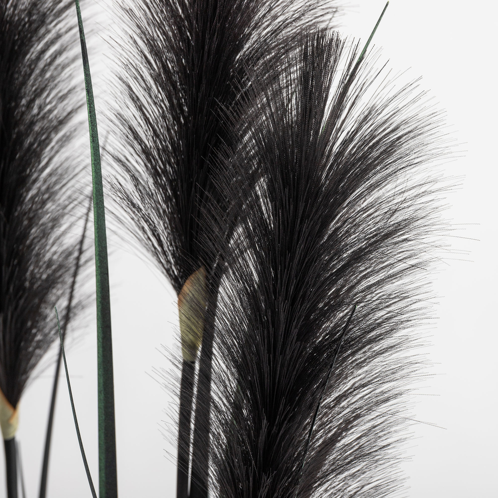 Umělá tráva pampas černá 120 cm