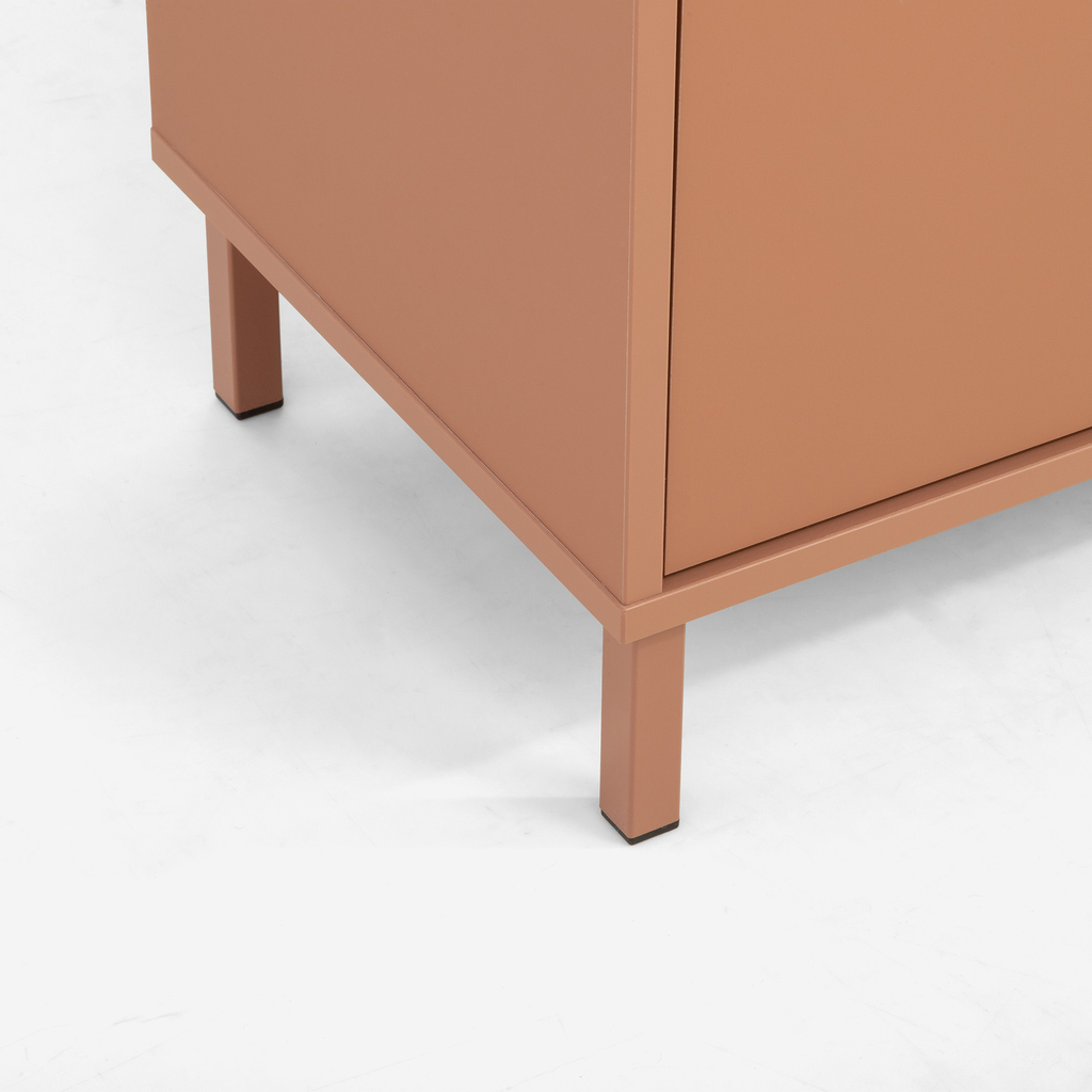 Komoda s šuplíkem terracotta MILLES