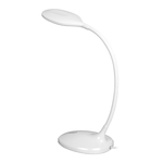 Bílá kancelářská stolní lampa LED ORO LETTA