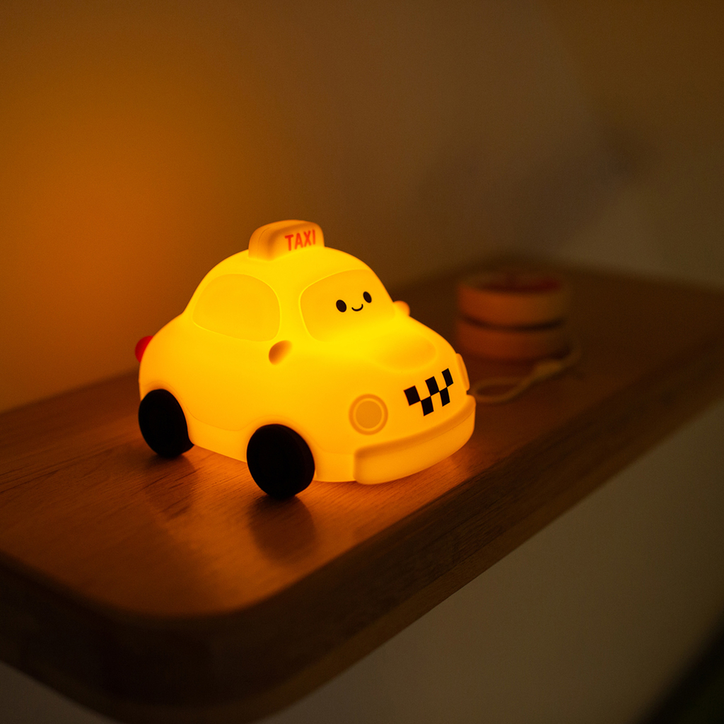 Noční lampička LED MARY'S TAXI žlutá