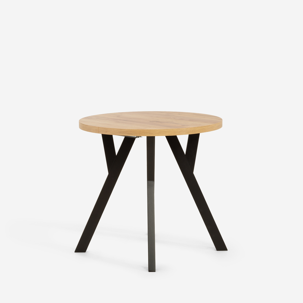 Kulatý rozkládací stůl PAOLO MINI 80-160 cm