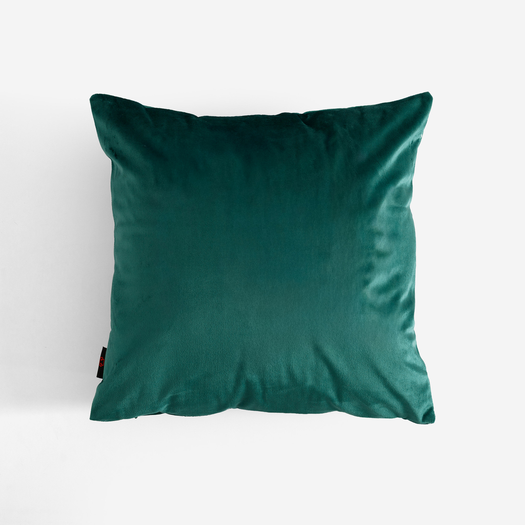 Vánoční tmavě zelený povlak na polštář GIFT 45x45 cm