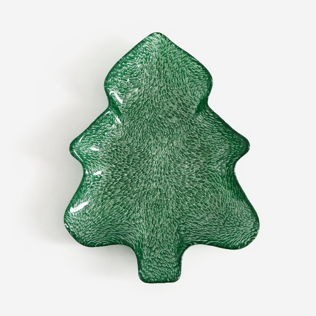 Dekorativní talíř STROMEČEK14x21x3 cm MIX