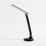 Černá stolní lampa LED 6W s USB nabíjením