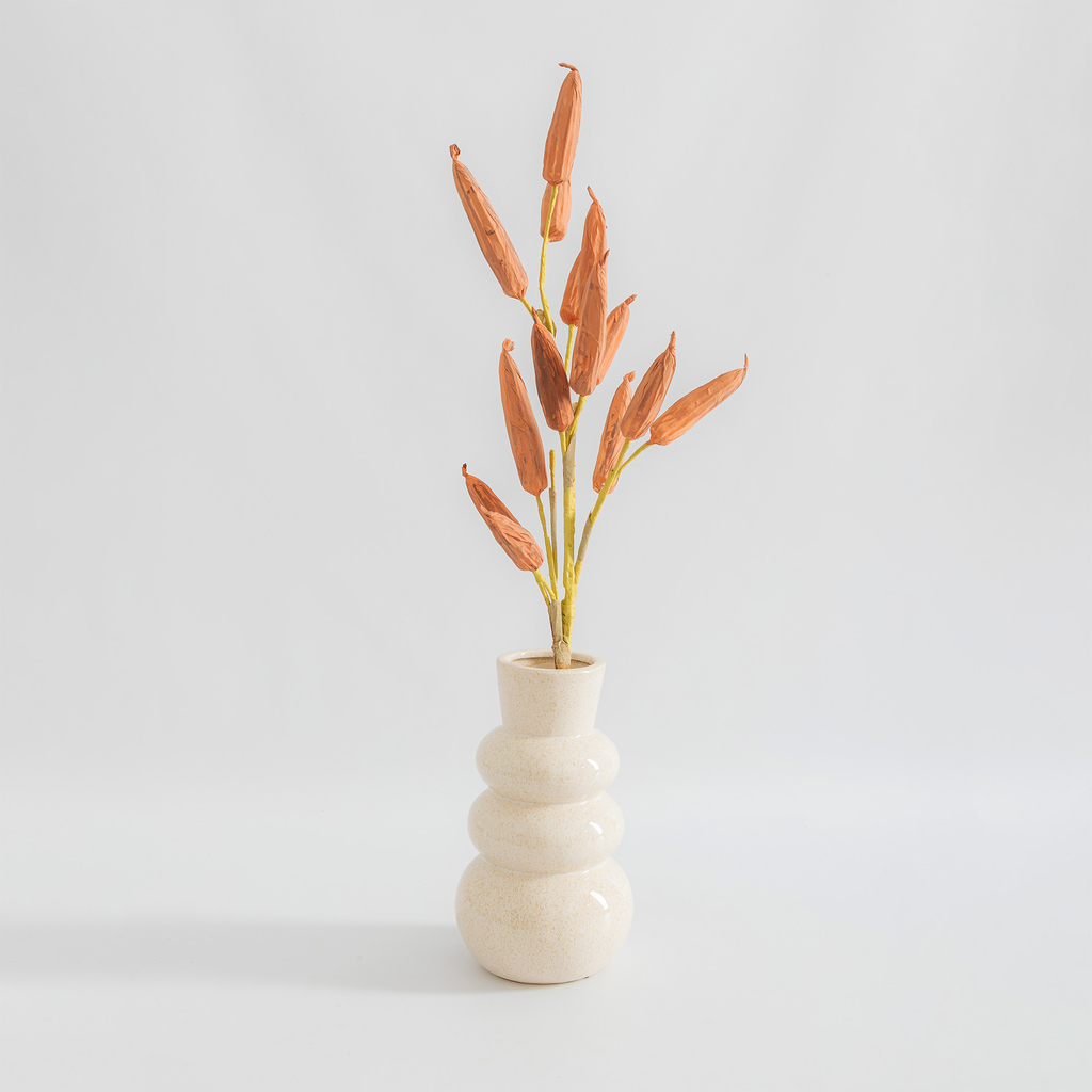 Umělá rostlina 95 cm, oranžová