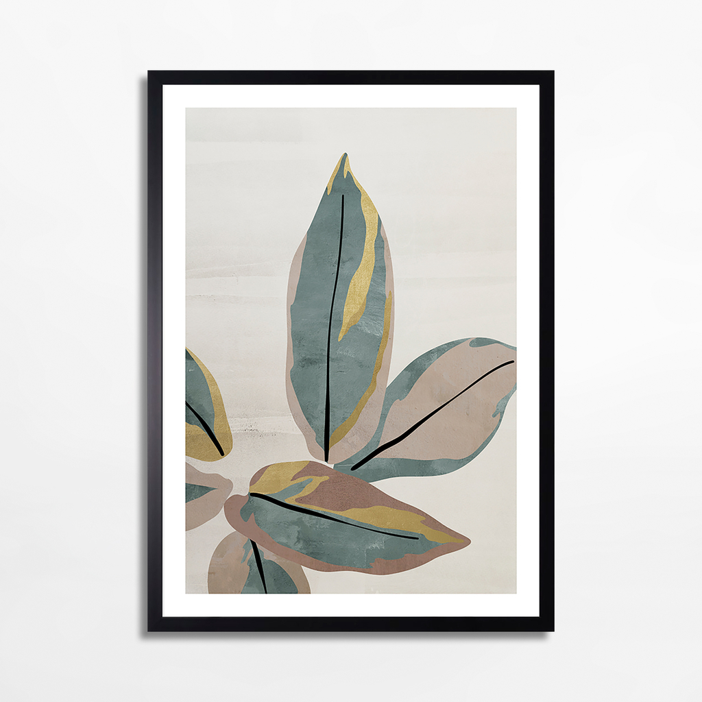 Moderní obraz PASTEL LEAVES II 50x70 cm