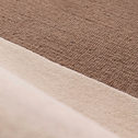 Vlněný koberec do obývacího pokoje ELEMENTS hnědo-béžový 200x290 cm