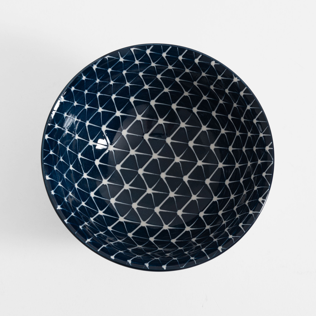 Porcelánová miska ALORA modro-bílá 650 ml