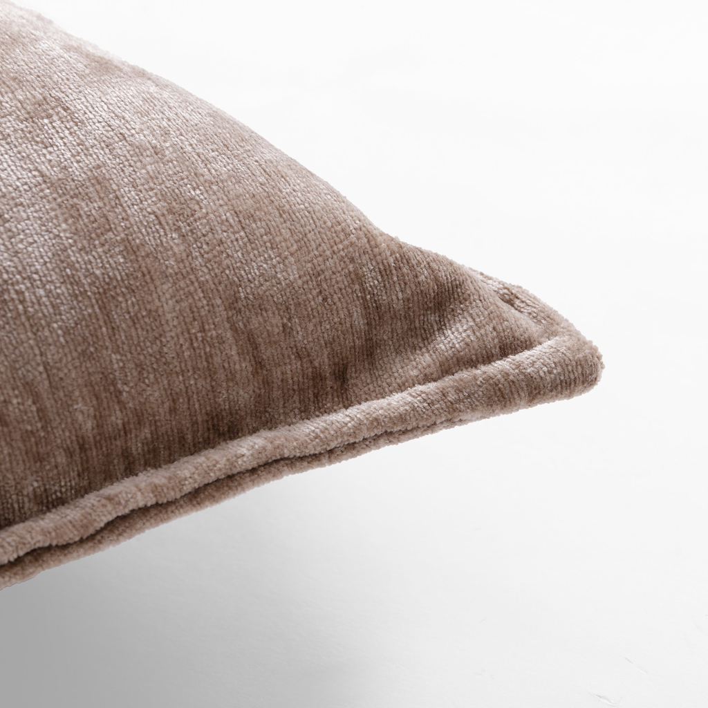 Dekorační povlak na polštář hnědý SOLLE 45x45 cm