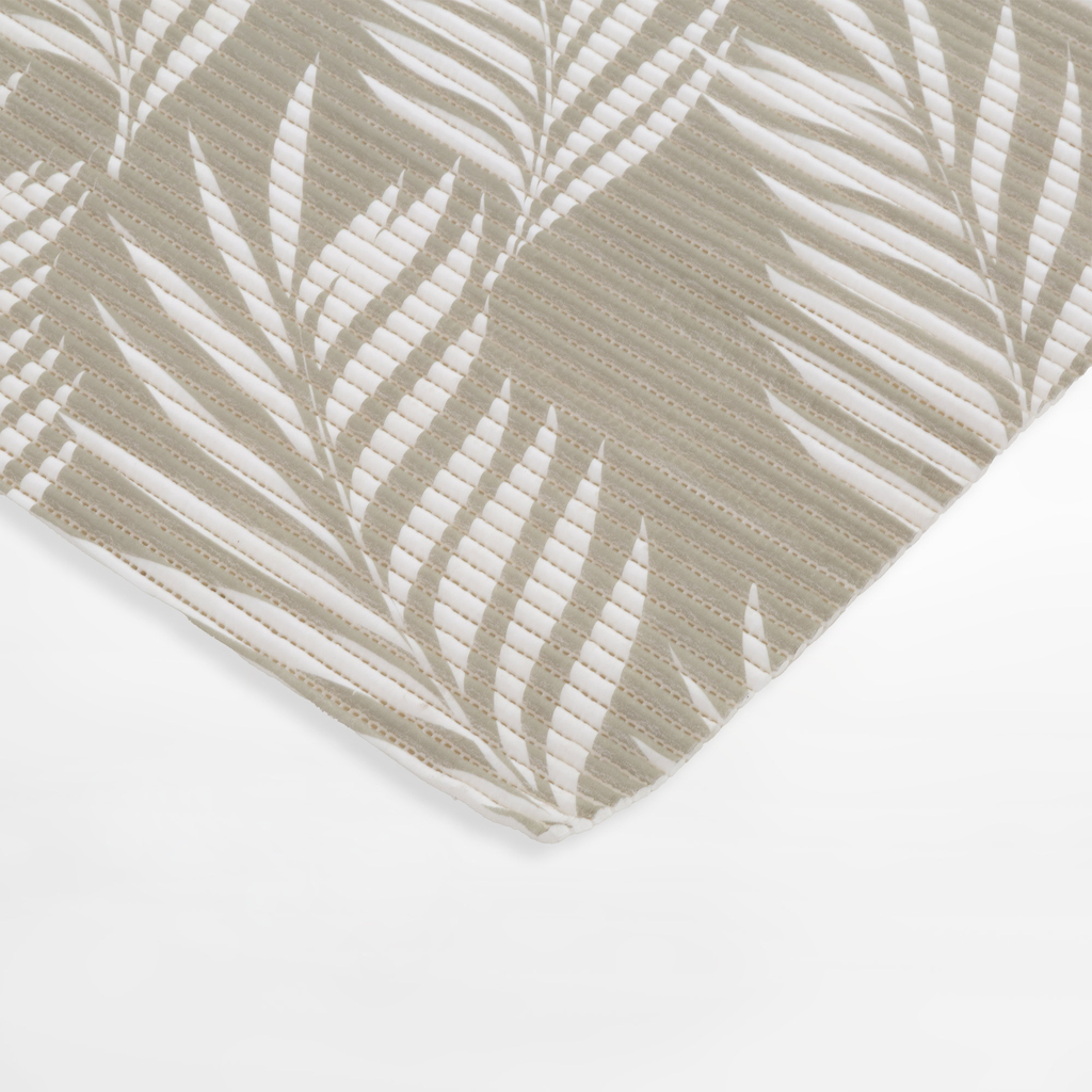 Koupelnová podložka CANARIA, listy, 65x150 cm