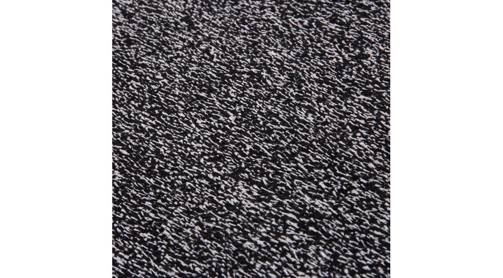 Černá rohožka s podkladem z TPR 45x70 cm