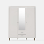 Šatní skříň 3-dveřová se zrcadlem LACETTI