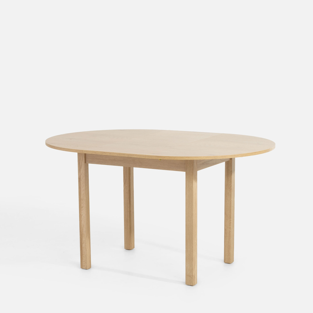 Stół okrągły UNO rozkładany 100-140 cm dąb cremona