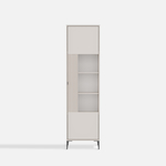 Vysoká vitrína INERTIA kašmír