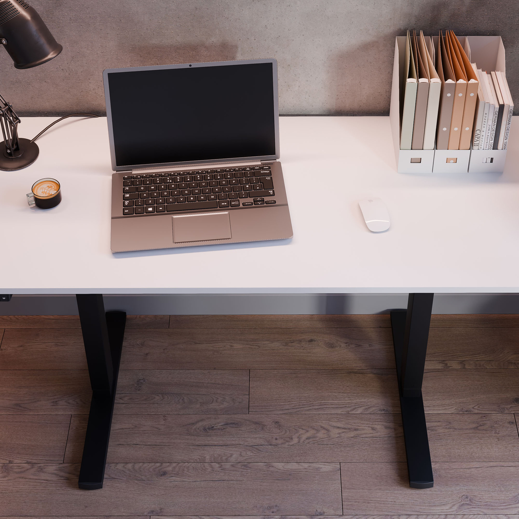 Polohovací stůl FLOW bílý 140x58 cm