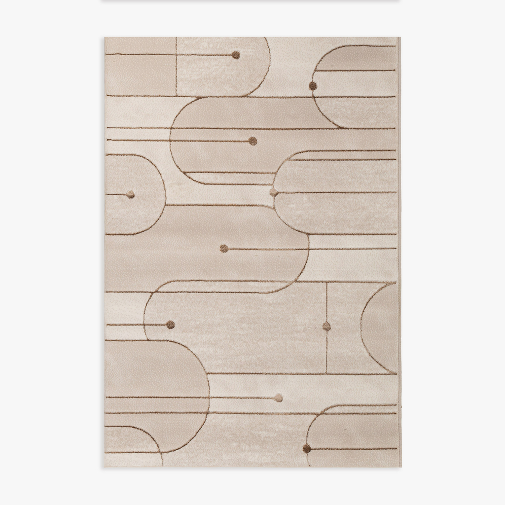 Moderní geometrický koberec, 120x170 cm