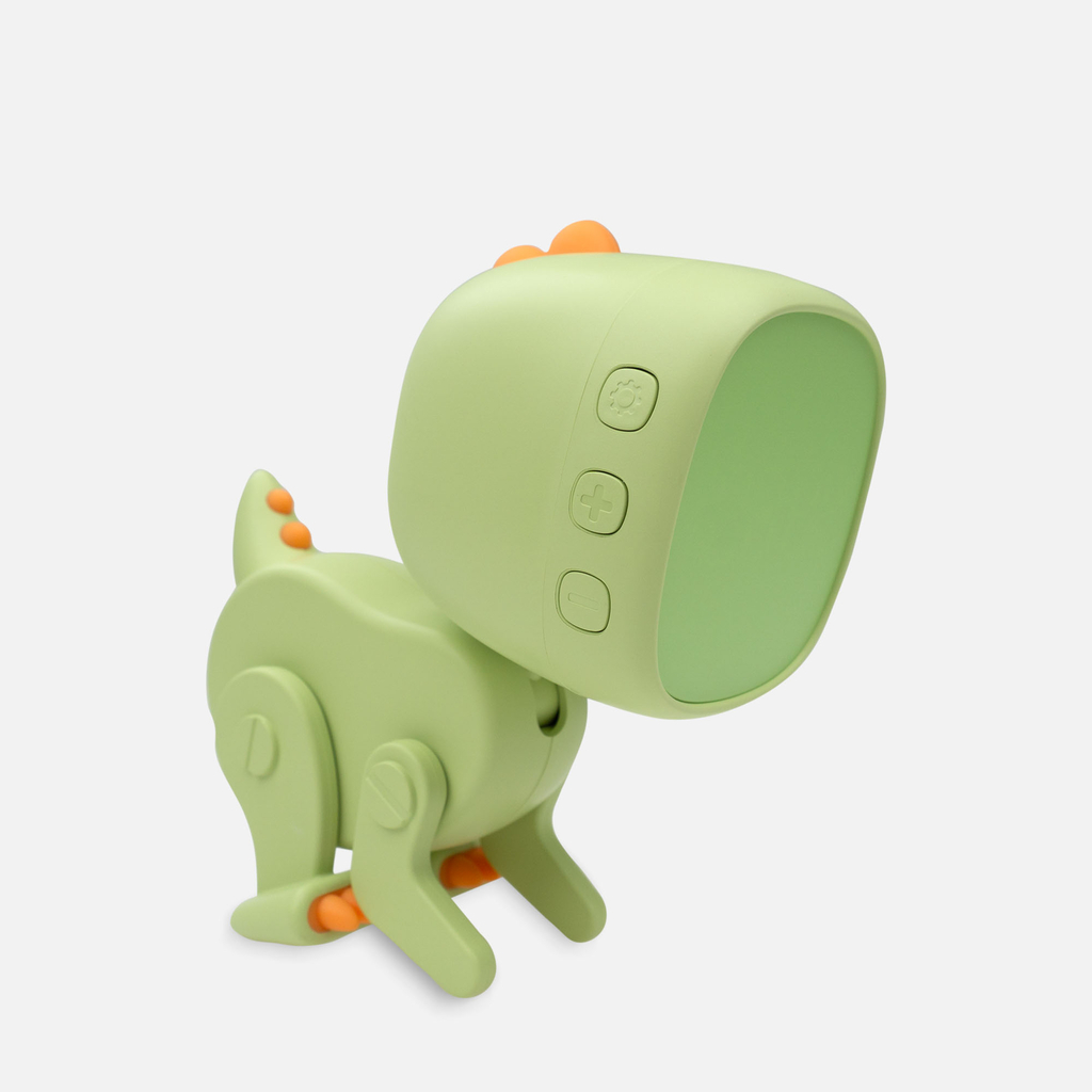 Budík s displejem LED MARY'S zelený ROBO DINO