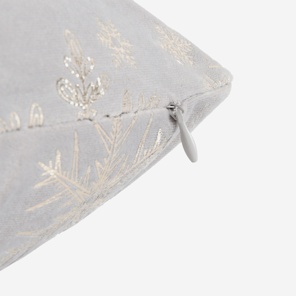 Dekorační polštář s hvězdičkami CELEBRI šedý 45x45 cm