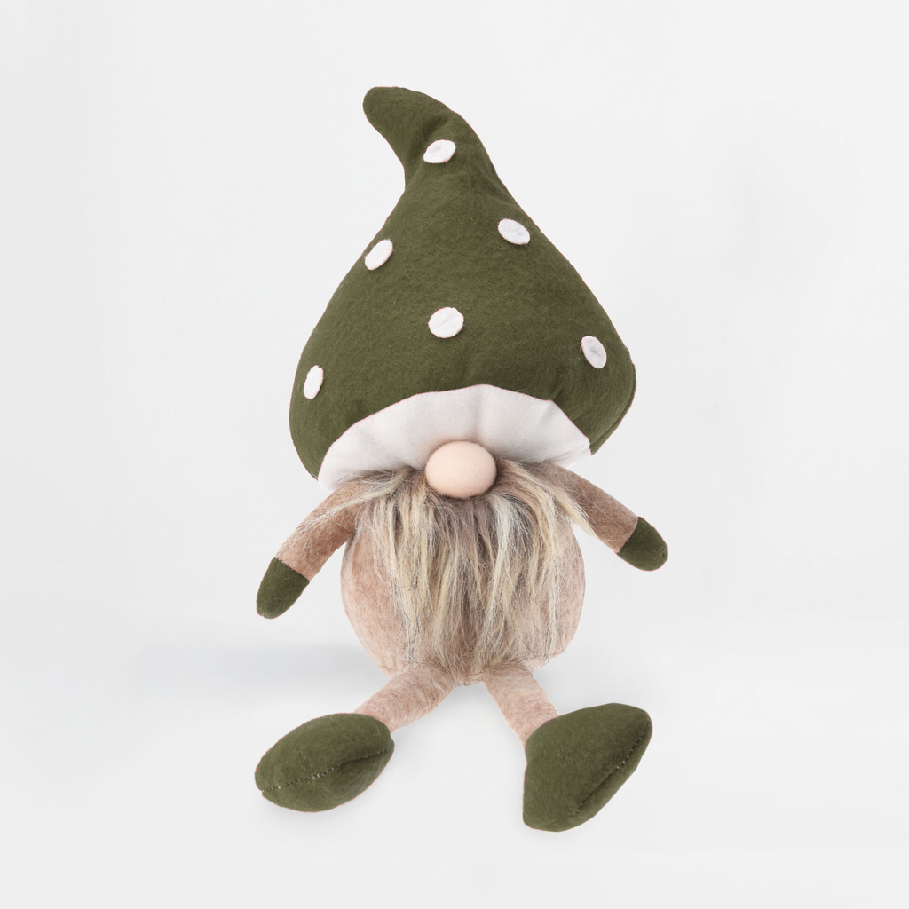 Dekorativní figurka skřítek hříbeček 40 cm MIX