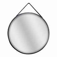Kulaté kovové zrcadlo 60 cm