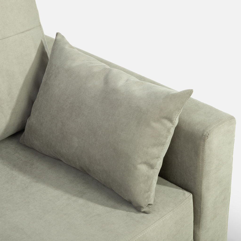 Trojmístná rozkládací pohovka MOSKA šedá