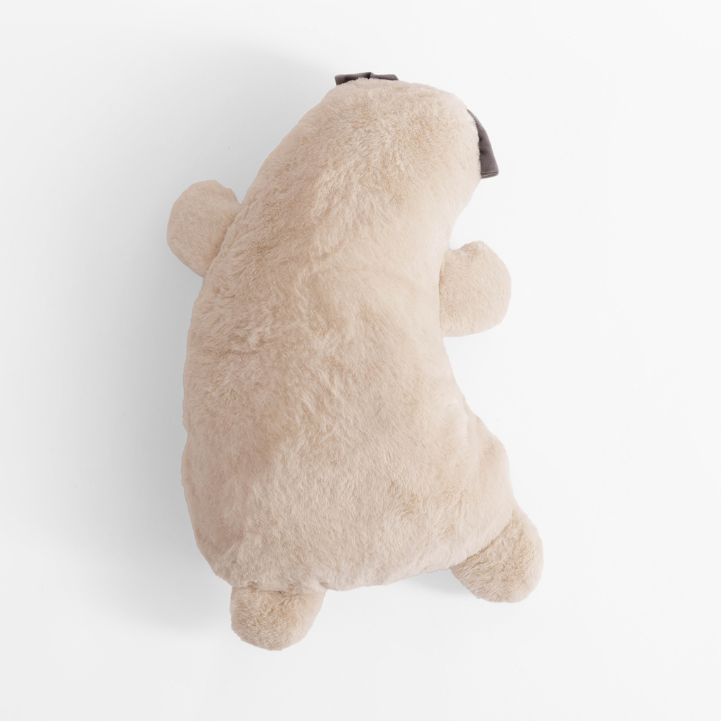 Poduszka przytulanka mops HUGGIE 50x33 cm