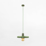 Lampa wisząca SILA GREEN PEAPOD fi 30 cm.