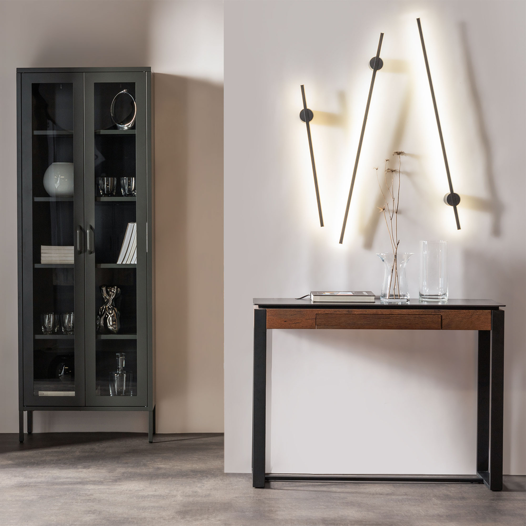 Nástěnné LED svítidlo TROY 40 cm 6W černé