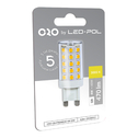 LED žárovka G9 4 W teplá barva ORO-G9-PREMIUM-4 W-WW