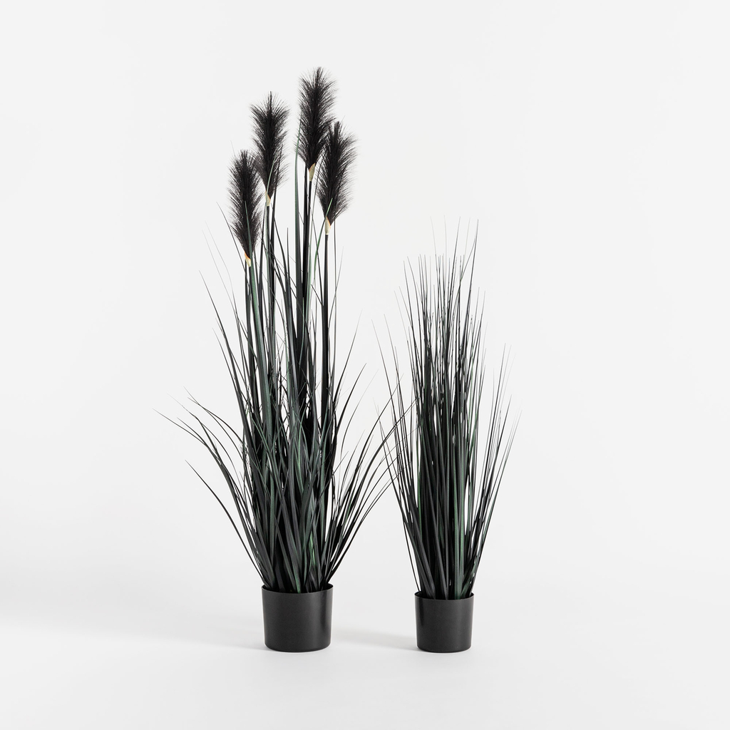 Umělá tráva pampas černá 120 cm