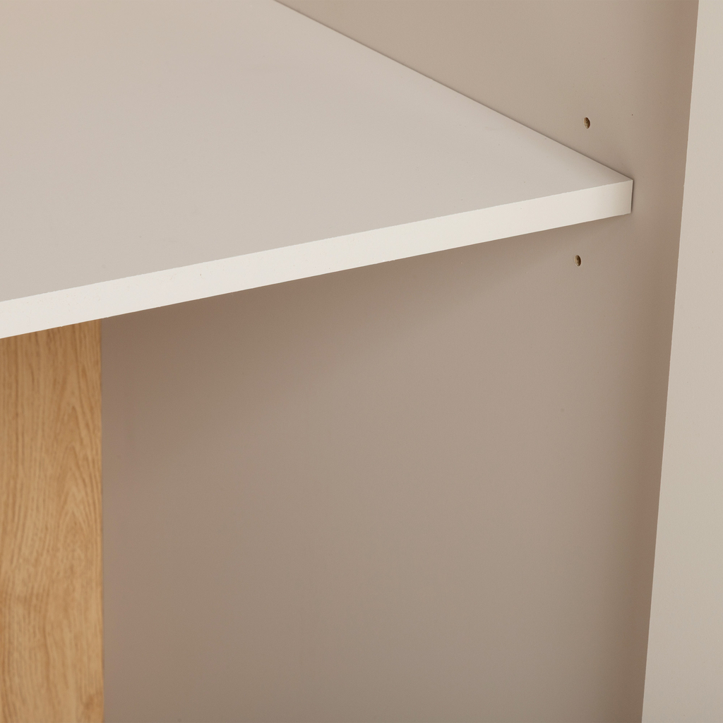 Šatní skříň se zásuvkami 3-dveřová CLOUDIN